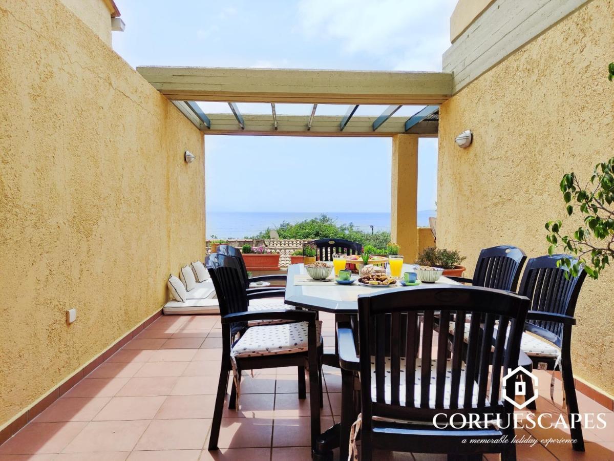Villa Mira El Mar By Corfuescapes à Barbati Extérieur photo