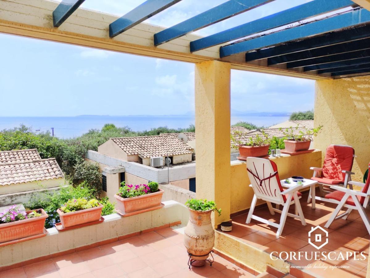 Villa Mira El Mar By Corfuescapes à Barbati Extérieur photo