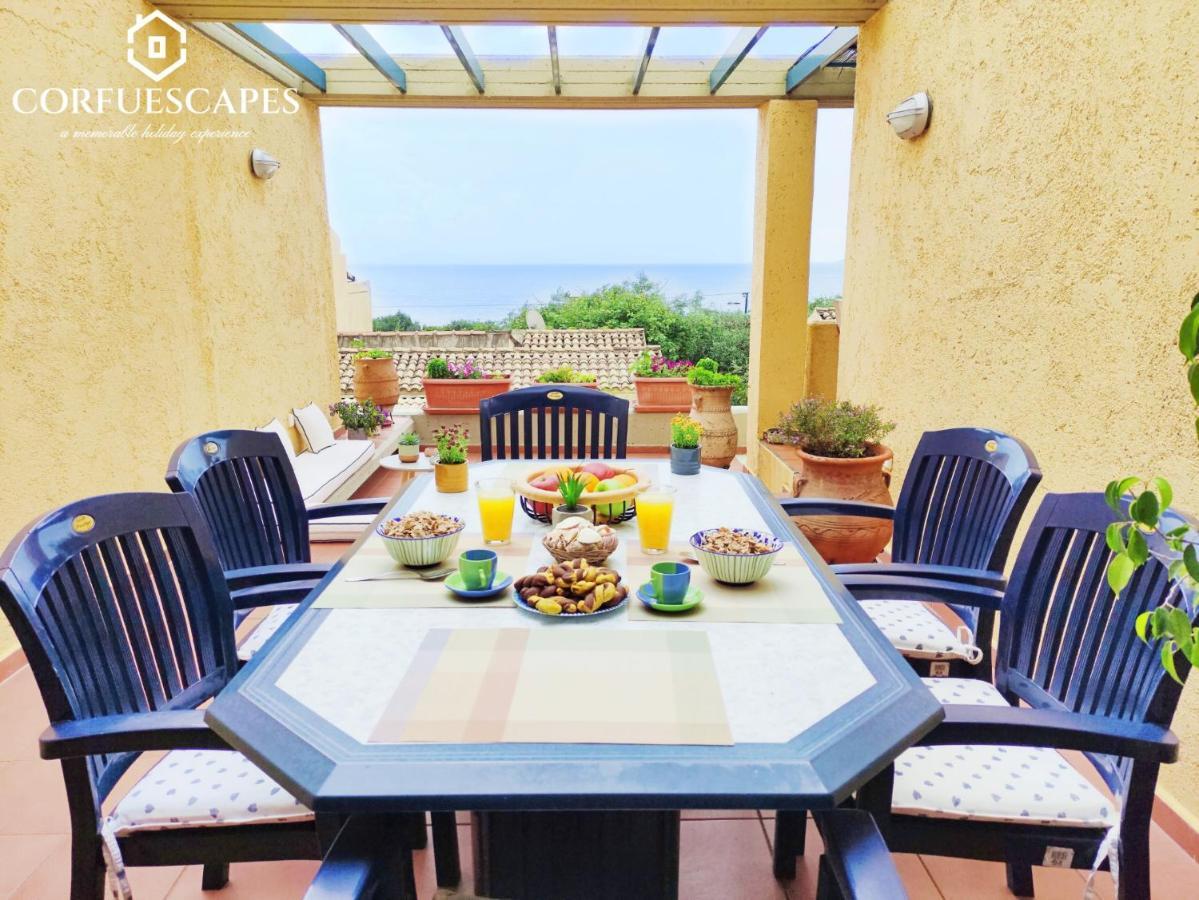 Villa Mira El Mar By Corfuescapes à Barbati Extérieur photo